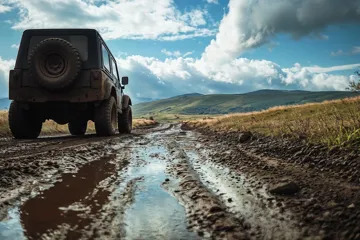 Showcasing the difference in a off-road SUV tyres