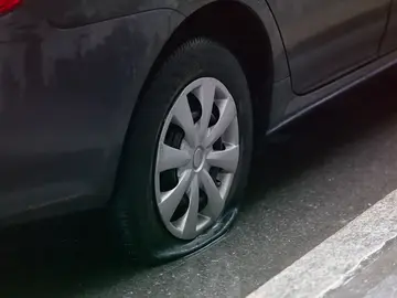 Tyre blowout