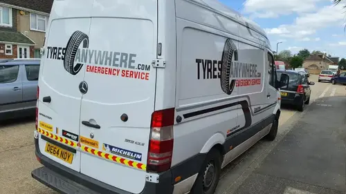 Tyres Anywhere mobile tyre fitting van