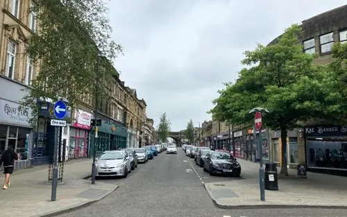 Blackburn Road in Accrington