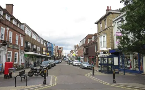 High Street in Alton