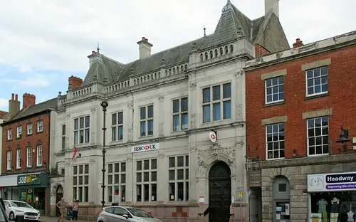 Market Street in Ashby-de-la-Zouch