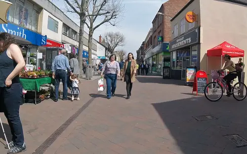 High Road in Beeston