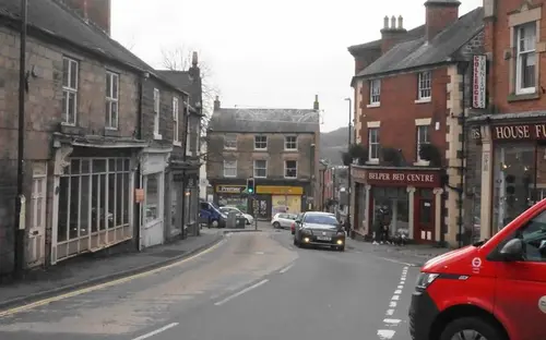 High Street in Belper