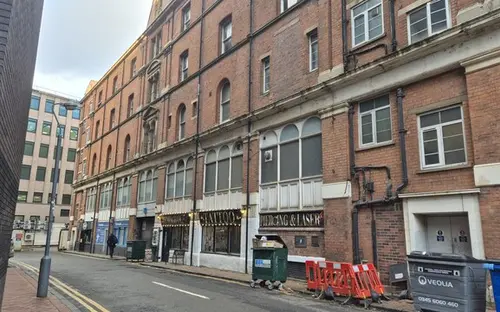 Dalton Street in Birmingham city centre