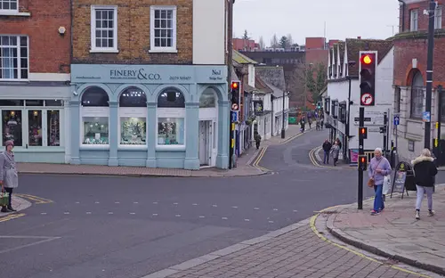 High Street in Bishop's Stortford