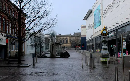 Church Street in Blackburn