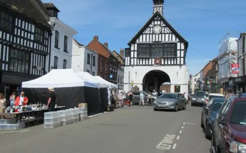 High Street in Bridgnorth