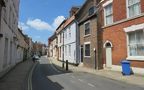 High Street in Bridlington Old Town