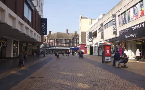 High Street in Bromley town centre