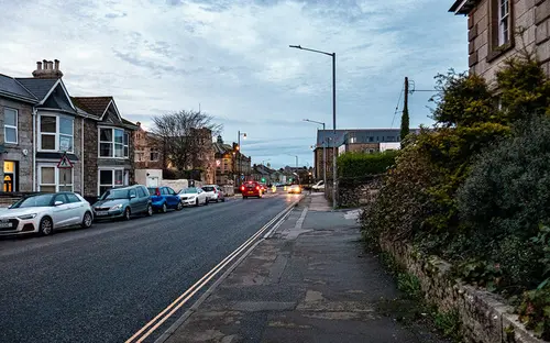 South Terrace in Camborne