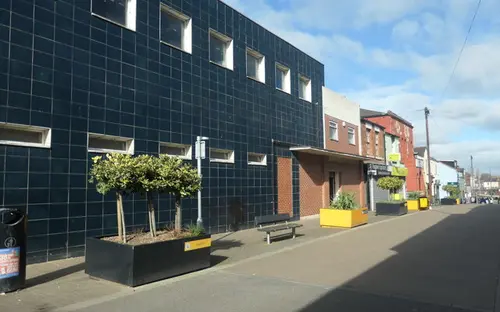 Town centre street in Castleford