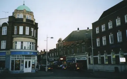 Town centre in Clacton-on-Sea