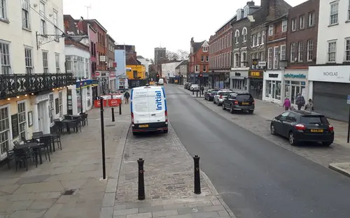 High Street in Colchester