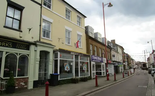 High Street in Daventry