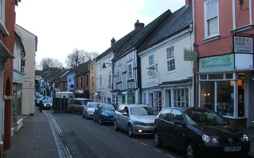 High Street in Droitwich Spa