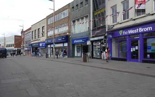 High Street in Dudley