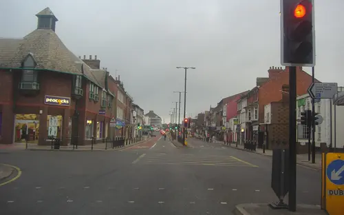 High Street North in Dunstable town centre