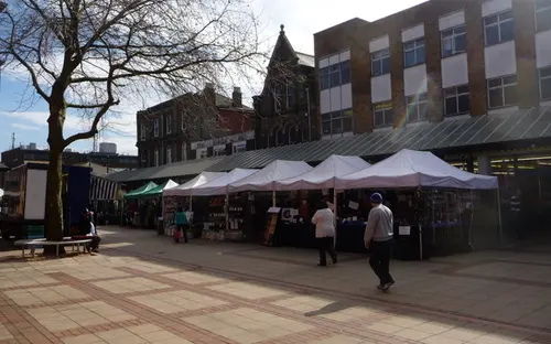 Market in Leigh Road, Eastleigh