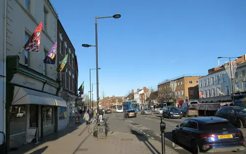High Street in Evesham