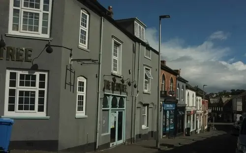 High Street in Exmouth