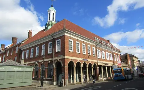 Old Town Hall buildings in Farnham