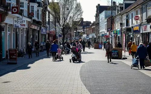 Hamilton Road in Felixstowe