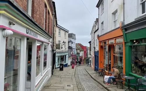 The Old High Street in Folkestone
