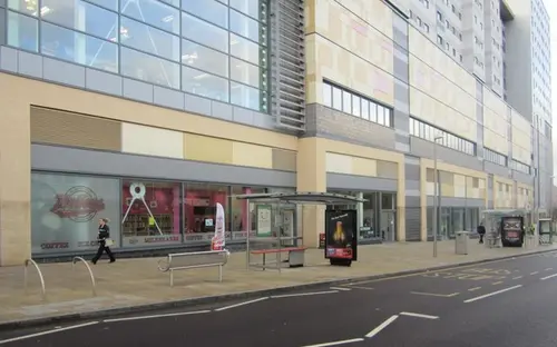Trinity Square on the High Street in Gateshead