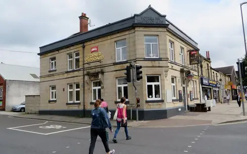 High Street in Glossop