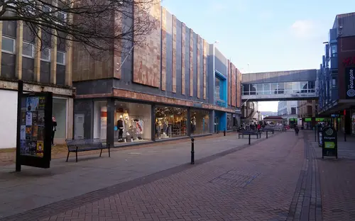 Eastgate Street in Gloucester