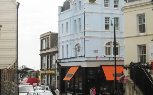 High Street in Hastings Old Town