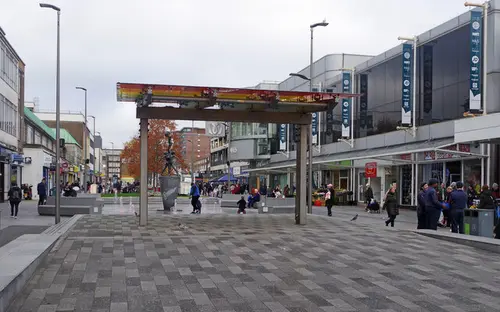 Marlowes in Hemel Hempstead town centre