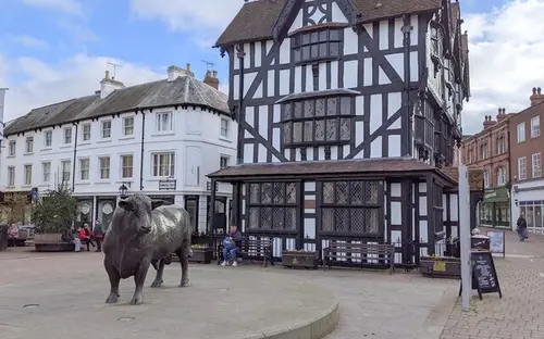 High Town in Hereford