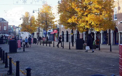 High Street in High Wycombe town centre