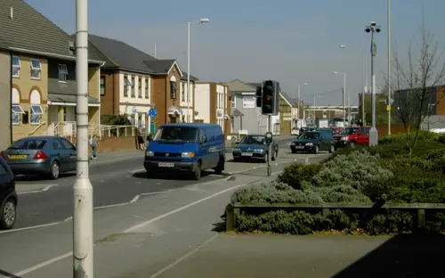 High Street in Houghton Regis