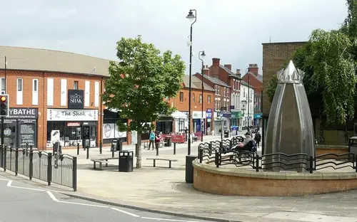 High Street in Hucknall