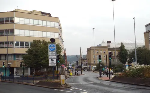 Huddersfield town centre