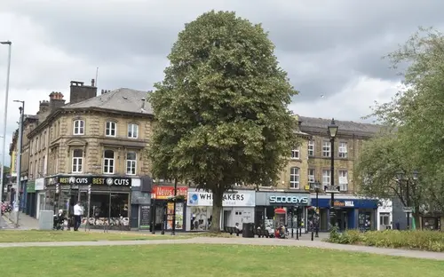 Town centre in Keighley