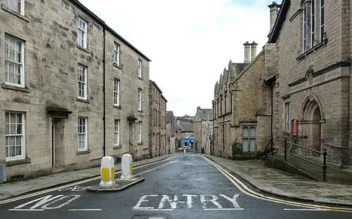 Lancaster city centre street