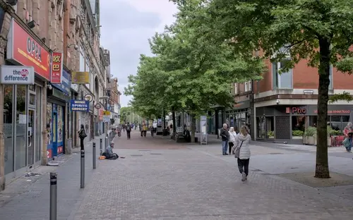 High Street in Leicester city centre