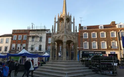 The market cross in Leighton Buzzard