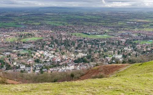 Great Malvern from the Malvern Hills