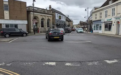 High Street in Melksham