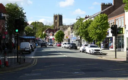 High Street in Mold