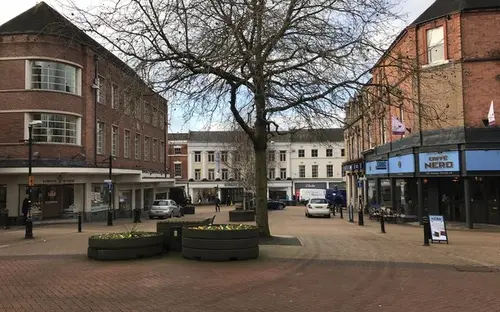 Ironmarket in Newcastle-under-Lyme