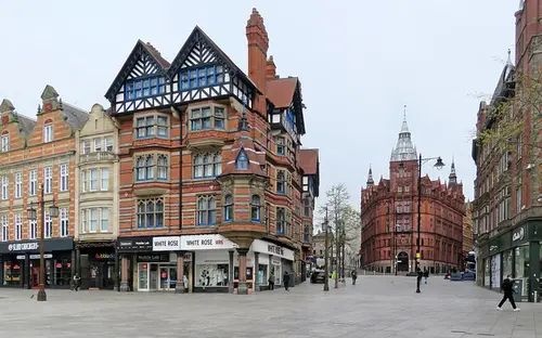 Old Market Square in Nottingham