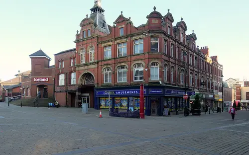Town centre in Oldham