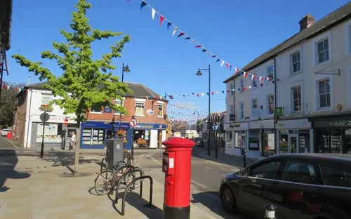 Town centre street in Romsey
