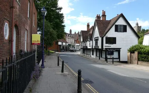 High Street in Sevenoaks